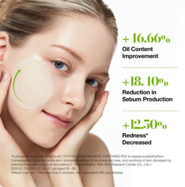 zelaic Acid 10% + Hyaluron Soothing Pad