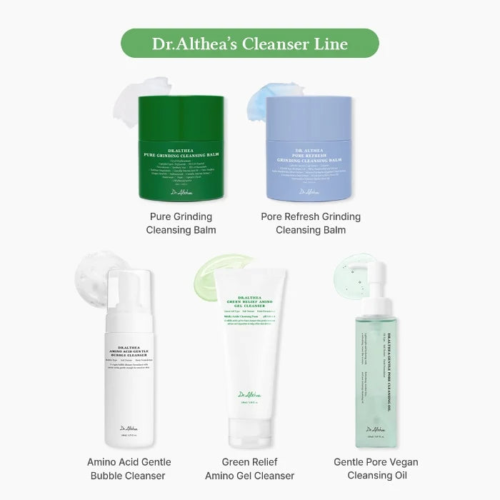 Dr.Althea Green Relief Amino Gel Cleanser Gentle Daily Face Wash 100ml