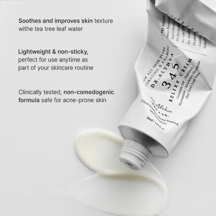 Dr.Althea 345 Relief Cream Post-Acne Face Moisturizer 50ml
