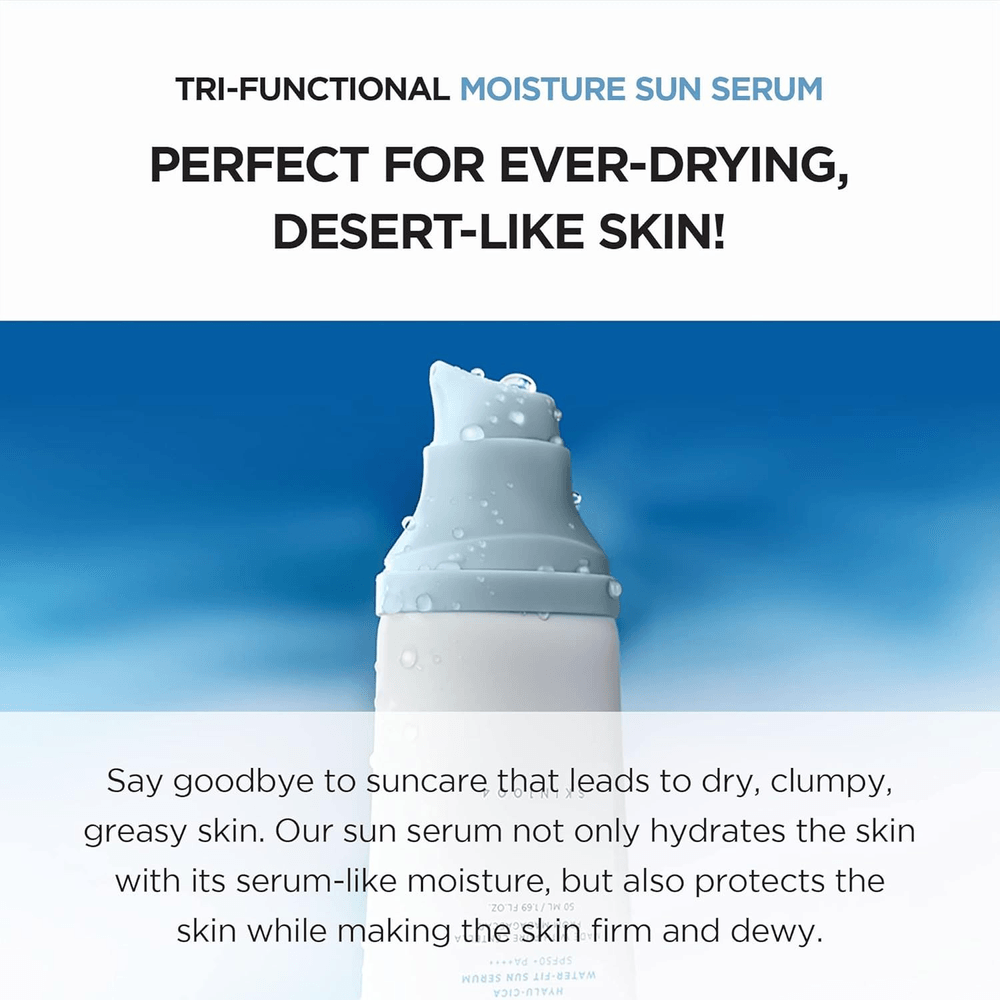 Skin1004 Madagascar Centella Hyalu-Cica Water-Fit Sun Serum SPF50 50ml