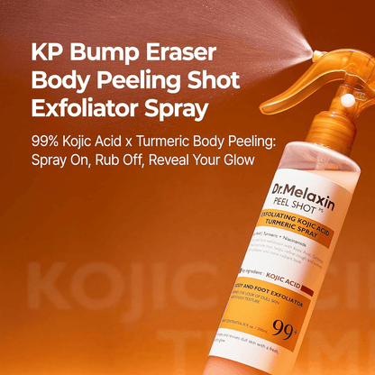 Dr.Melaxin Peel Shot Kojic Acid Turmeric Body Exfoliating Spray 200ml