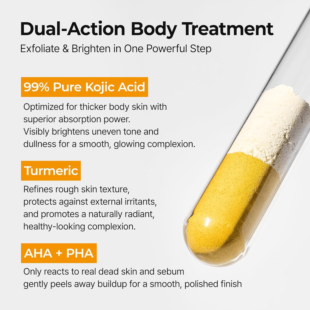 Dr.Melaxin Peel Shot Kojic Acid Turmeric Body Exfoliating Spray 200ml